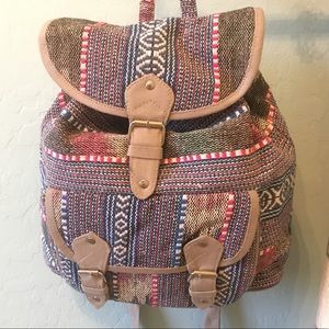 💙🆕The CALLIOPE Fabric Backpack Buckle Closure